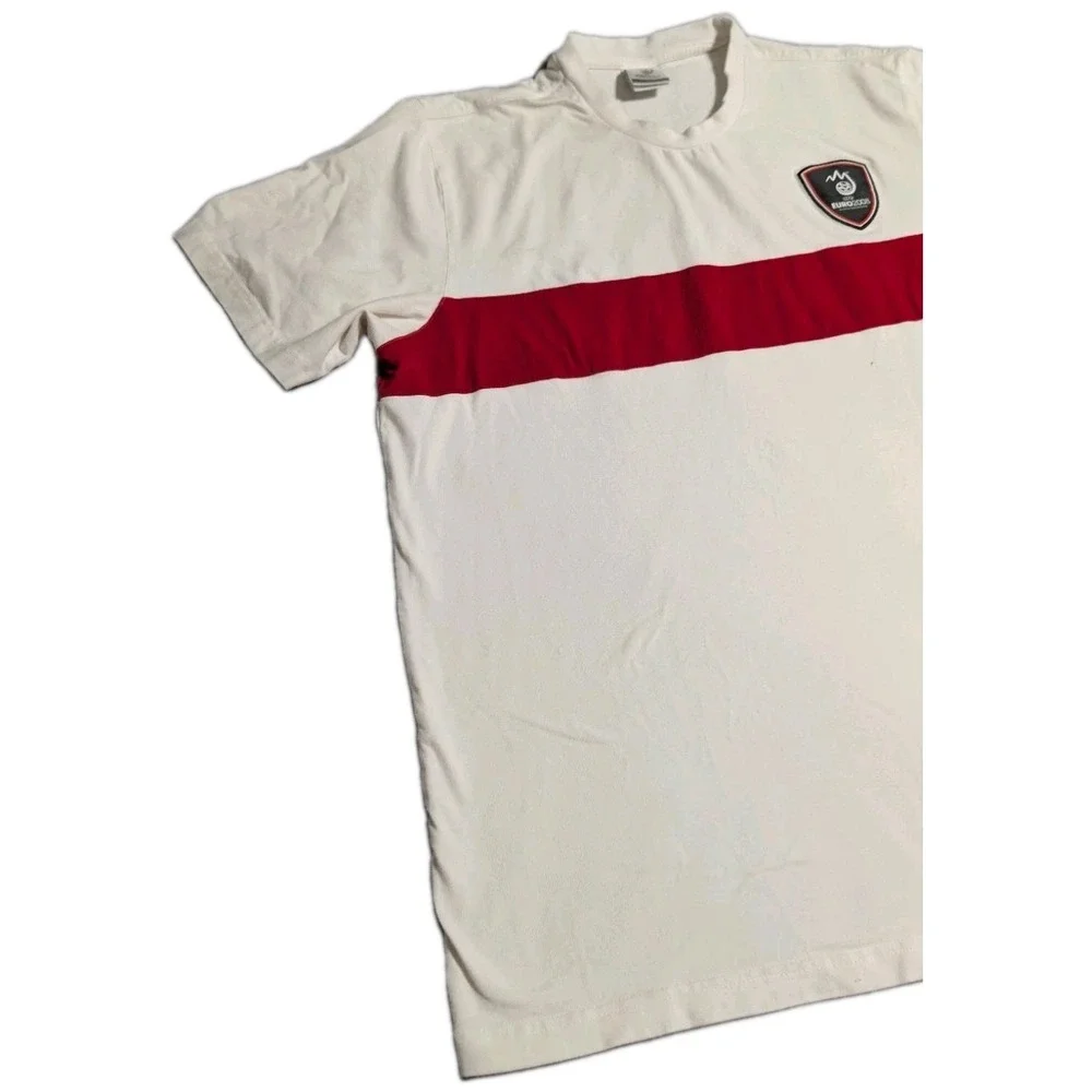 Adidas UEFA Euro 2008 Austria Switzerland T Shirt Mens XL White Soccer Tee